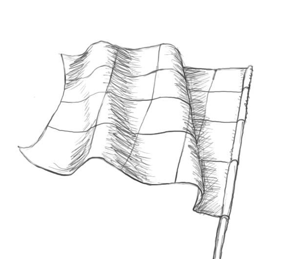 Флаг рисунок