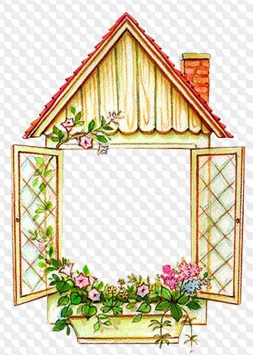 Фоторамка домик