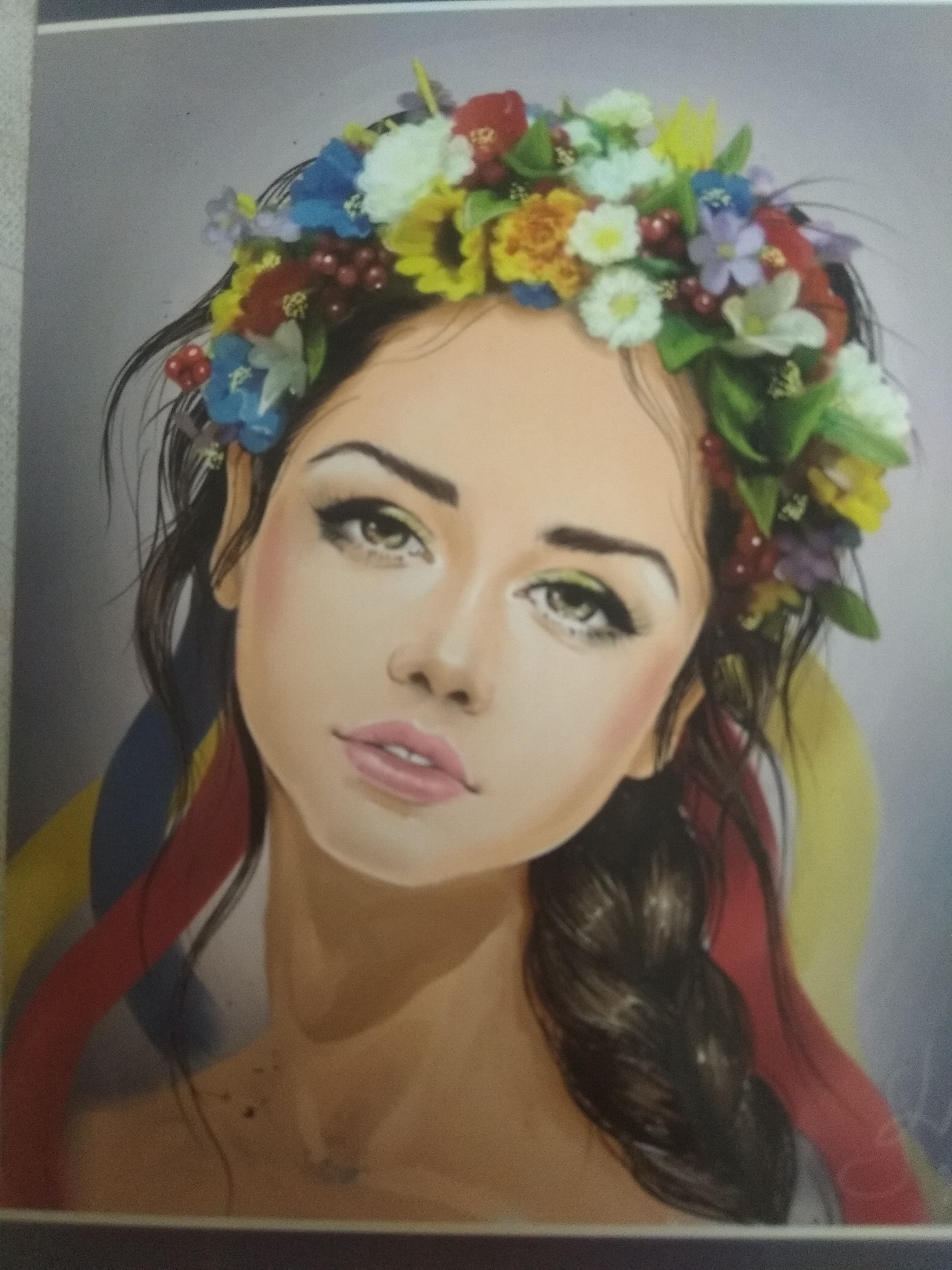 Портрет украинской девушки