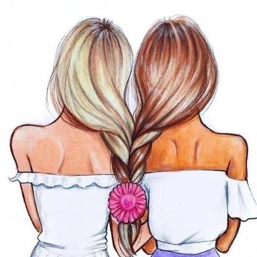 Мультяшные подружки