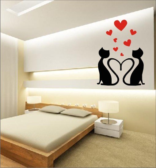 Рисунки для спальни на стену лёгкие