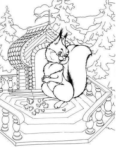 Рисунки к сказке о царе Салтане Пушкина