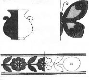 Асимметричные рисунки простые