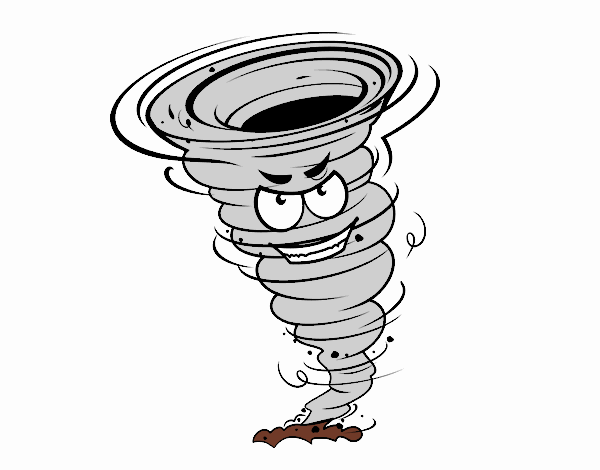 Торнадо из бумаги