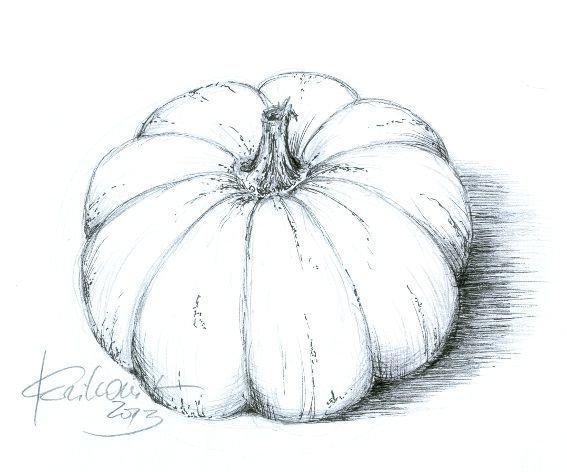 Рисунки на Хэллоуин для новичков