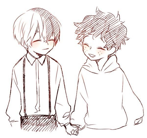 Шото Тодороки скетч