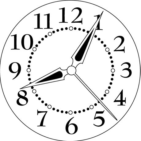 Часы "карандаши"