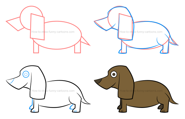 Рисунки собак в смкедбуке