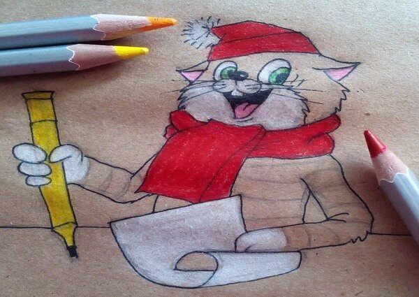 Простоквашино раскраска цветная