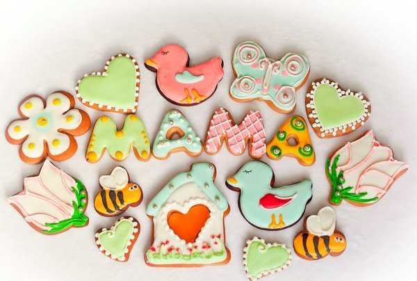 Рисование на пряниках