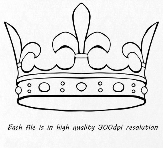 Корона для рисования