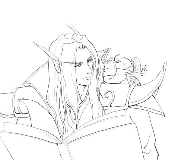 ИНВОКЕР дота 2 карандашом