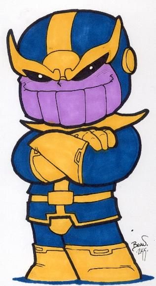 Танос мультяшный