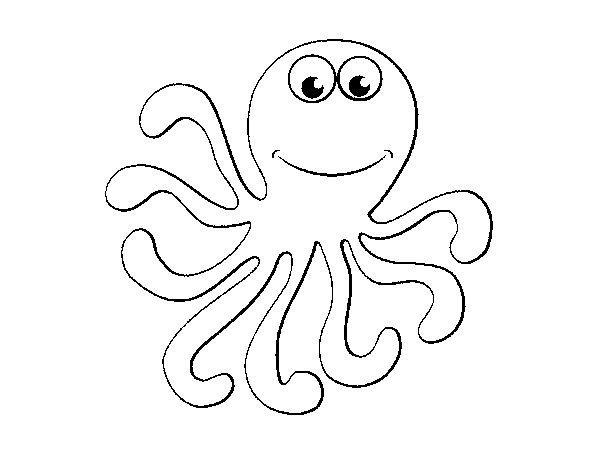 Кракен рисунок карандашом