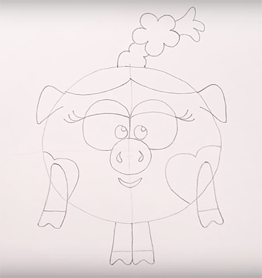 Уроки рисования Смешарики