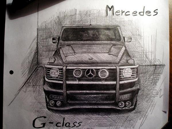 Рисунки по клеточкам машины