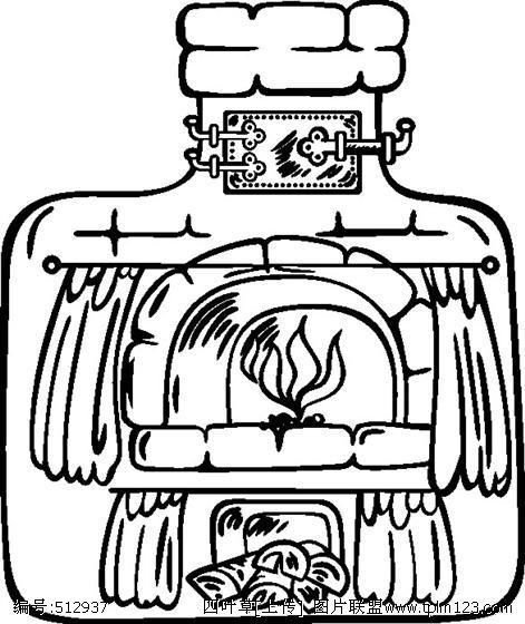 Русская печь раскраска