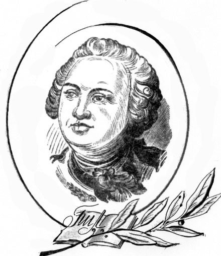 Ломоносов Михаил Васильевич карикатура