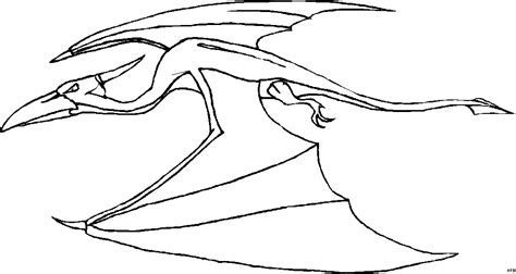 Птеродактиль рисунок легко