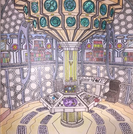 Простой рисунок тардис (48 фото)