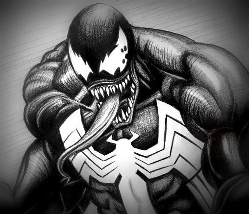 Веном для срисовки