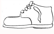 Галоши раскраска для детей