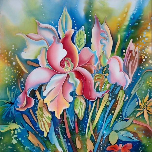 Холодный батик для детей