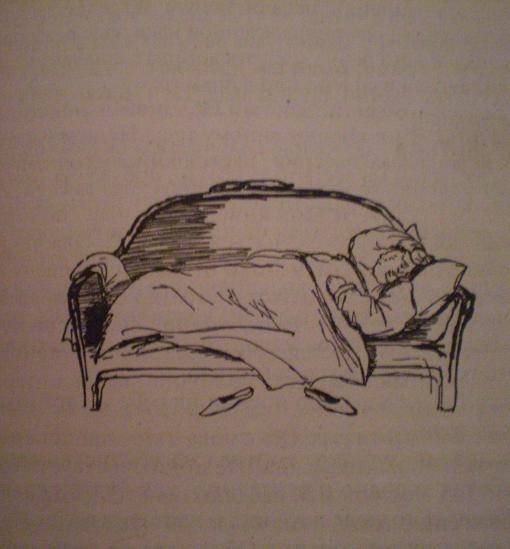 Иллюстрации к роману Обломов сон Обломова