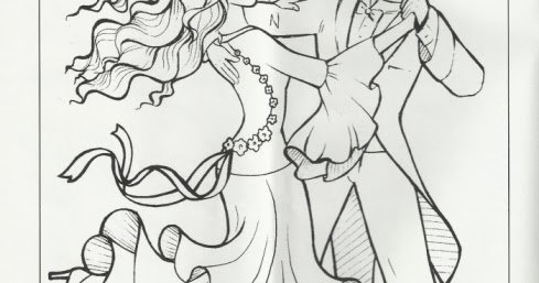 Спортивные бальные танцы раскраска