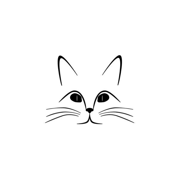 Кошка рисунок