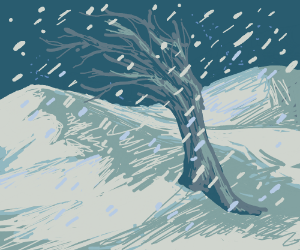 Простой рисунок метель (47 фото)