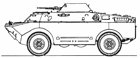 БРДМ-2 рисунок