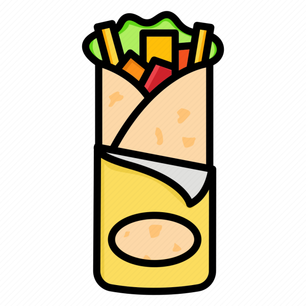 Шаурма мультяшная