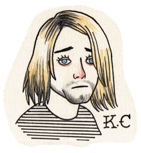 Курт Кобейн Нирвана тату