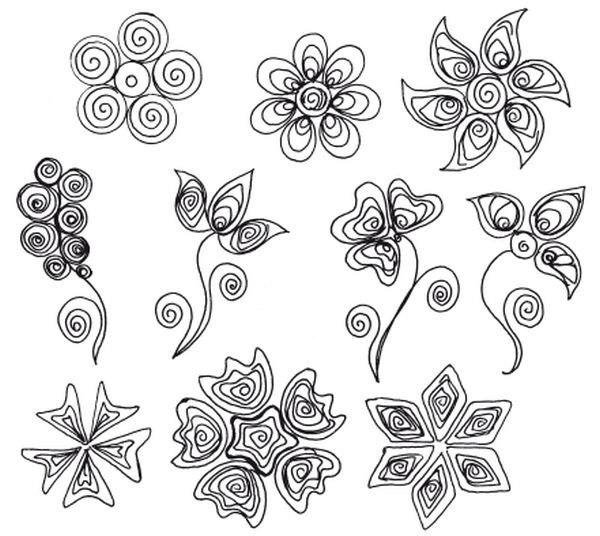 Схемы для квиллинга