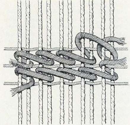 Косичка гобелен