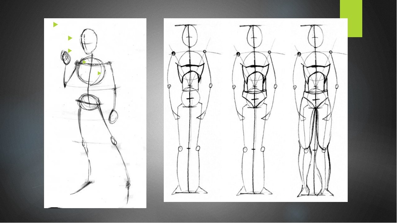 Техники передачи движения и динамики человеческой фигуры через изобразительный язык рисунка