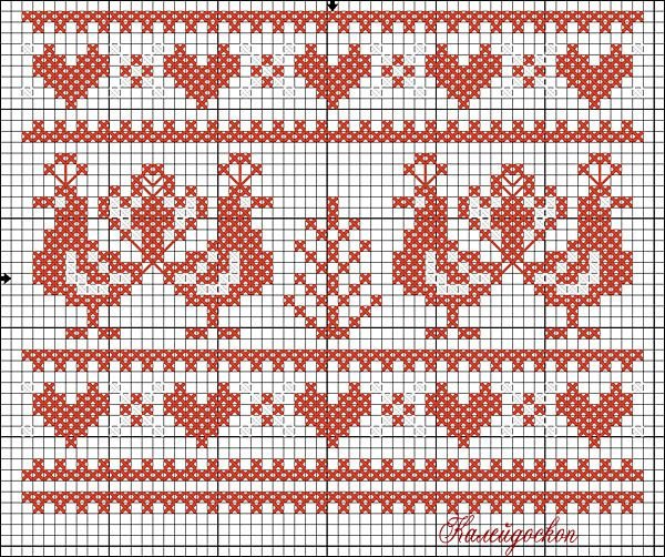 Вышивка роспись - досюльный шов