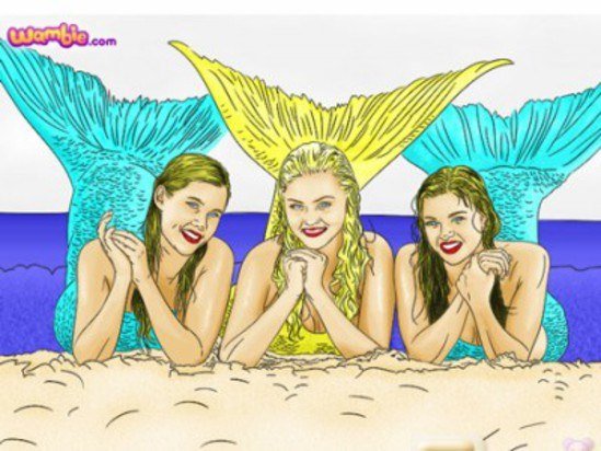 Раскраска h2o просто Добавь воды