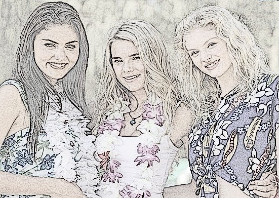 Раскраски русалки h2o