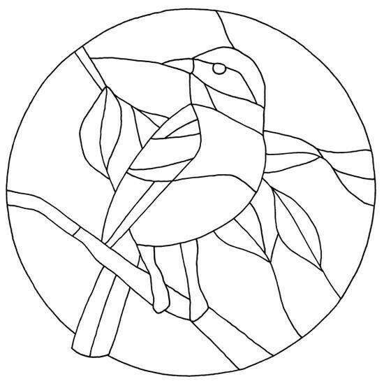 Витраж море Маяк