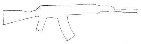 Картинки оружия для срисовки