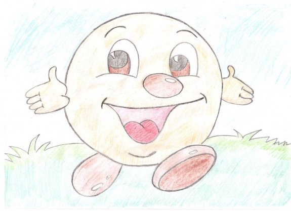 Иллюстрации к сказке Колобок раскраска для детей