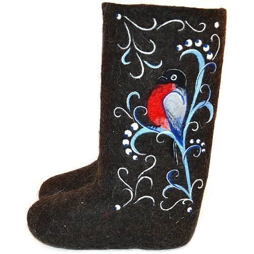 Валенки женские с орнаментом