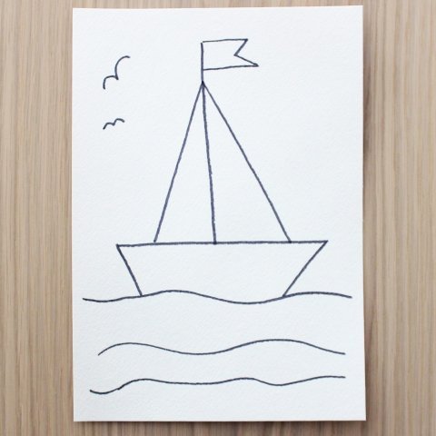 Корабль для рисования