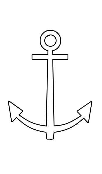 Контур якоря для вырезания