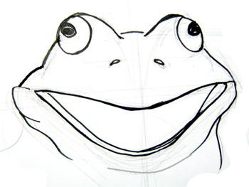 Мордашка лягушки