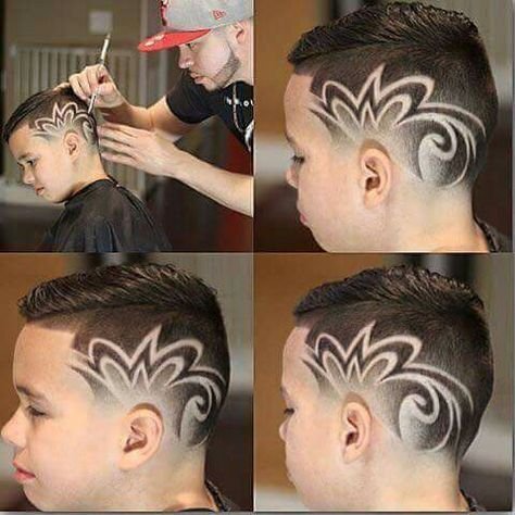 Полоски на голове для мальчиков