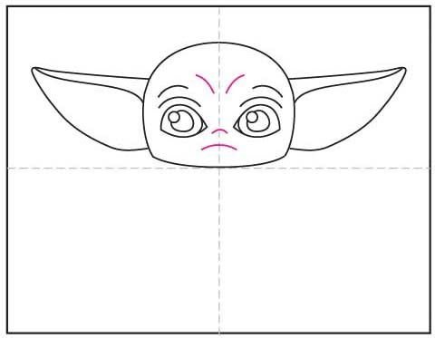 Раскраска Звездные войны йода йода