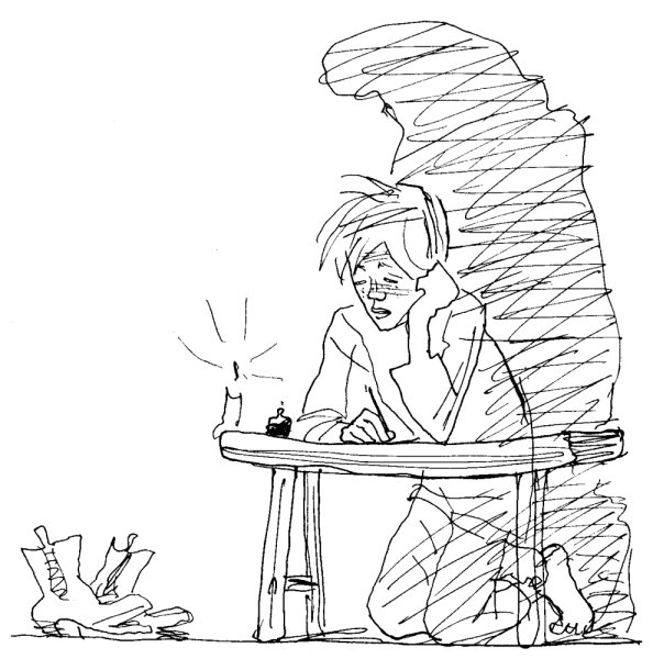 Рисунок к рассказу мальчики